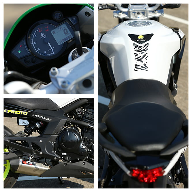 WK650i in detail