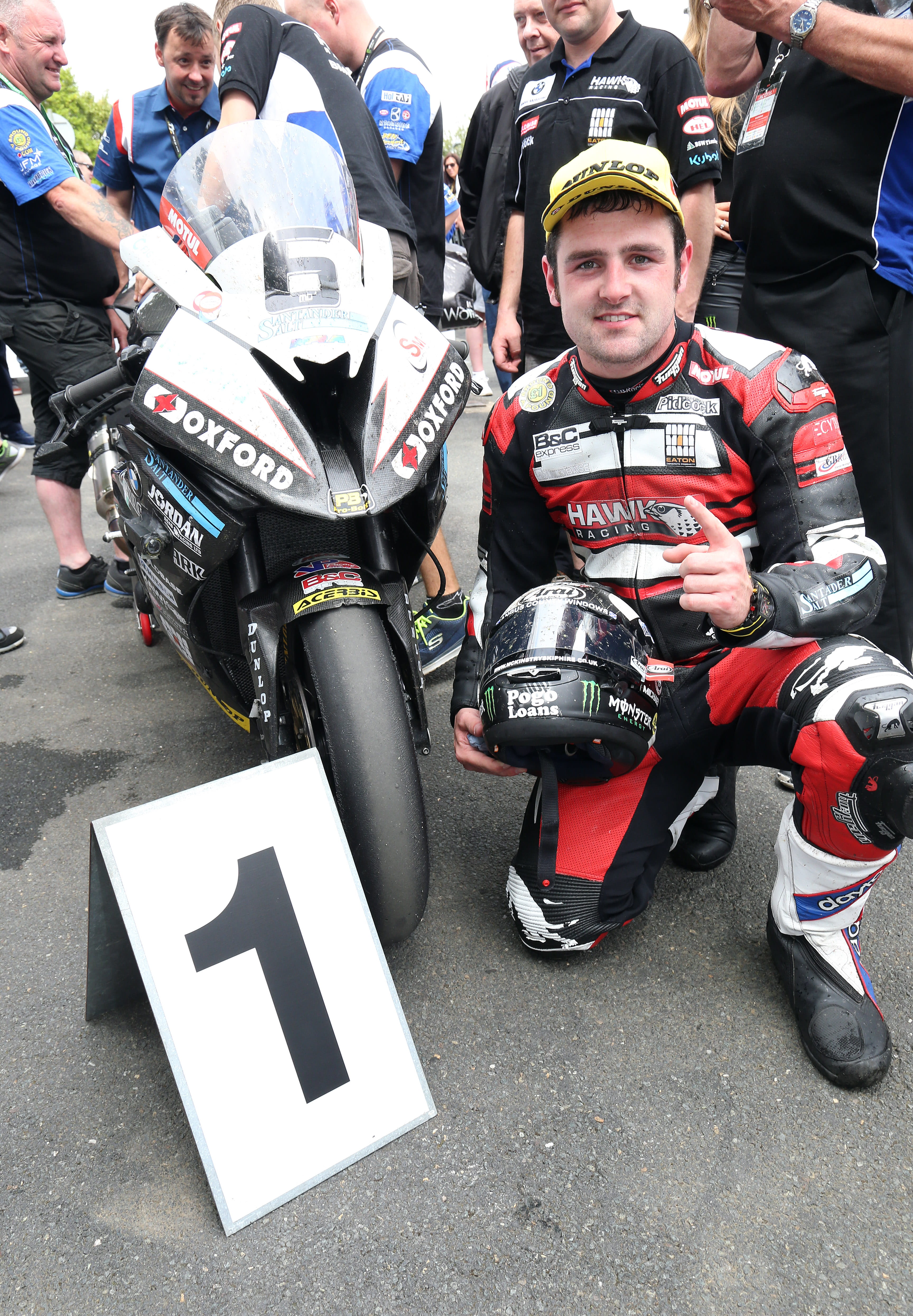 Dunlop smashed the lap record