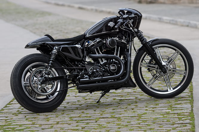 'Nyx' by the Athen-based Harley-Davidson came out on top in the Battle of the Kings