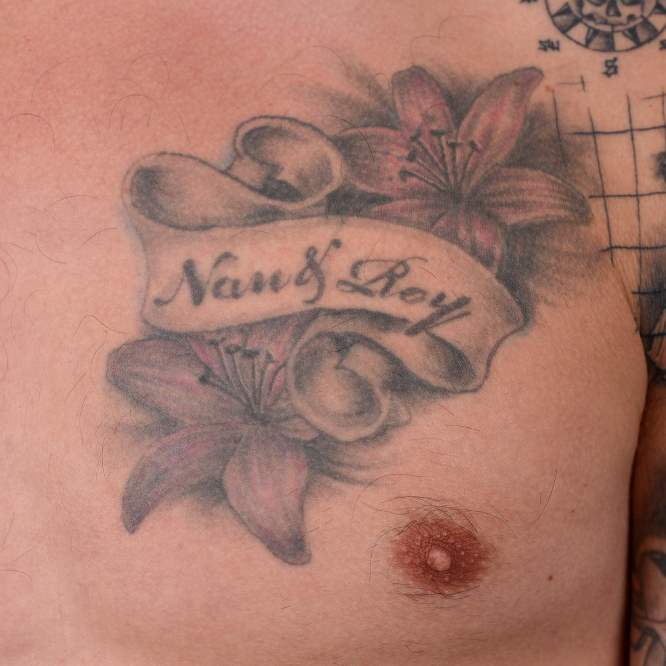Scott Redding's first tattoo