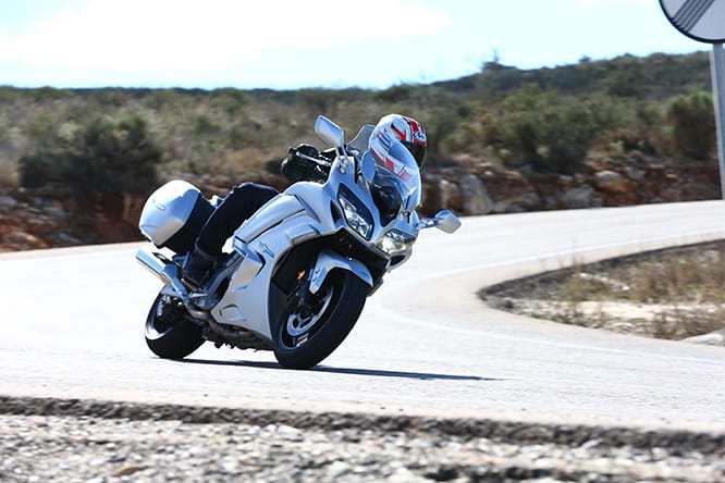 Touring in Europe? The 2016 FJR1300 is a handy machine to consider doing it on.