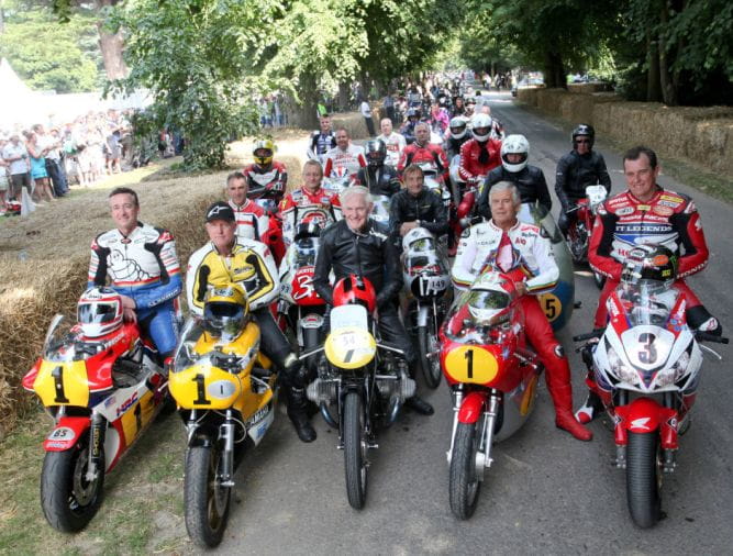2014 motorcycle line up at Goodwood but how many can you name?