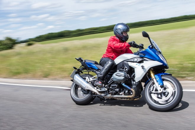 BMW's R1200RS on UK roads.